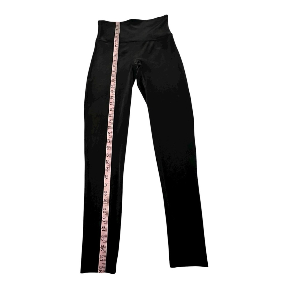 Spanx Legging Ankle Pants‎ Womens Large Black Velour Skinny Pull On 26x28 - Picture 5 of 13